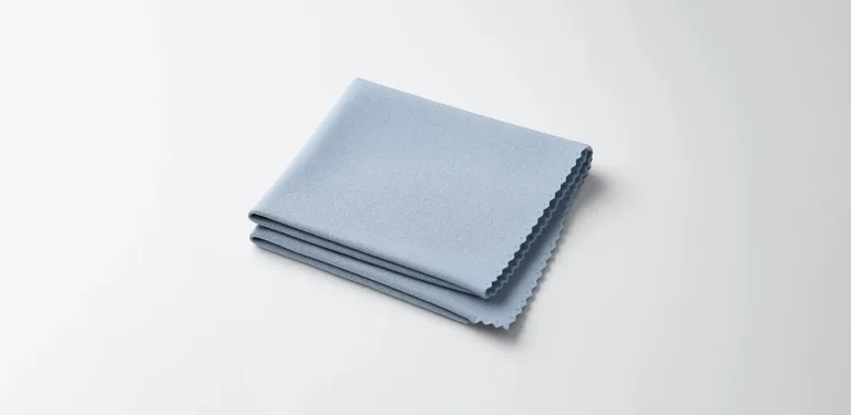 Use a microfibre polishing cloth to remove streaks and water marks, ensuring crystal-clear glassware before serving wine.