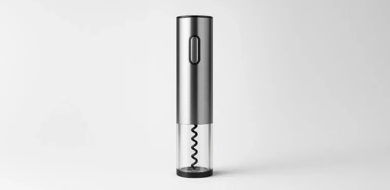 Ideal for large gatherings or people with limited grip strength, the electric corkscrew opens bottles quickly and effortlessly.