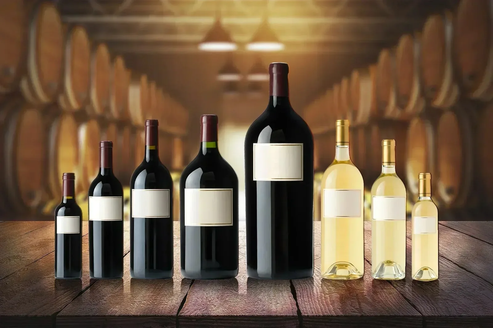 葡萄酒瓶容量全指南:規格、陳年與使用場合