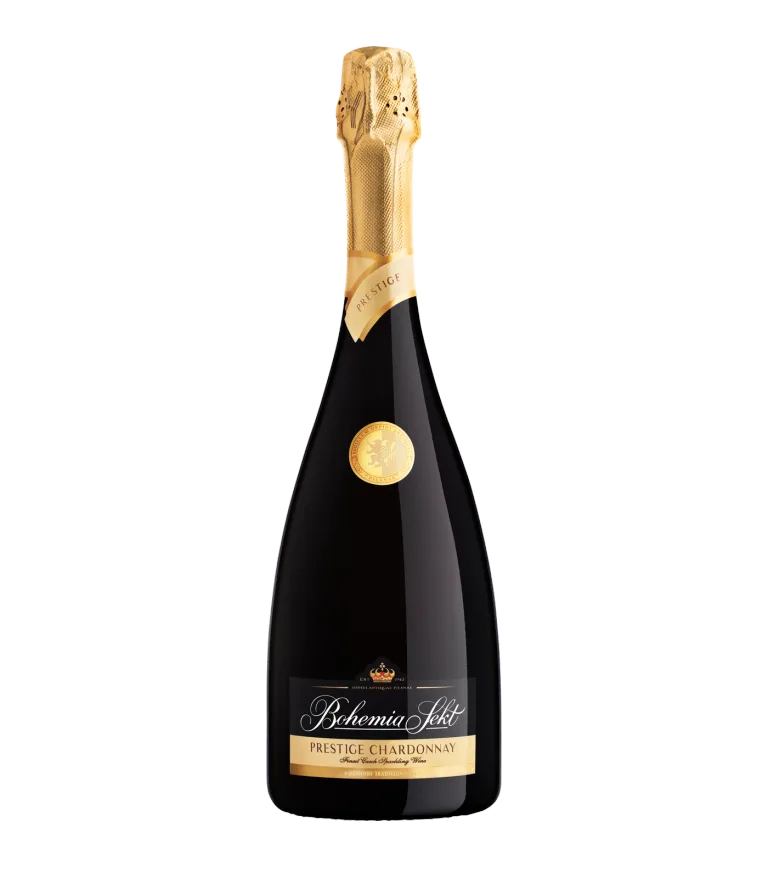 Bohemia Sekt Prestige Chardonnay bottle