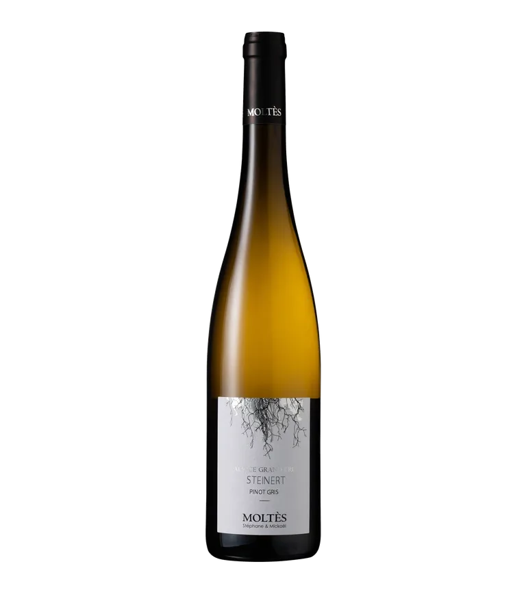 Moltès Pinot Gris Grand Cru Steinert Bio bottle