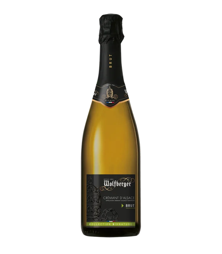 Wolfberger Crémant d'Alsace Brut Collection Signature bottle