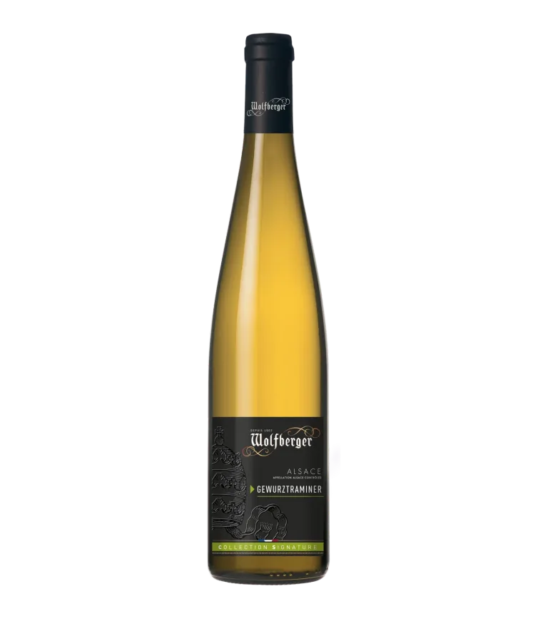 Wolfberger Gewurztraminer Collection Signature bottle