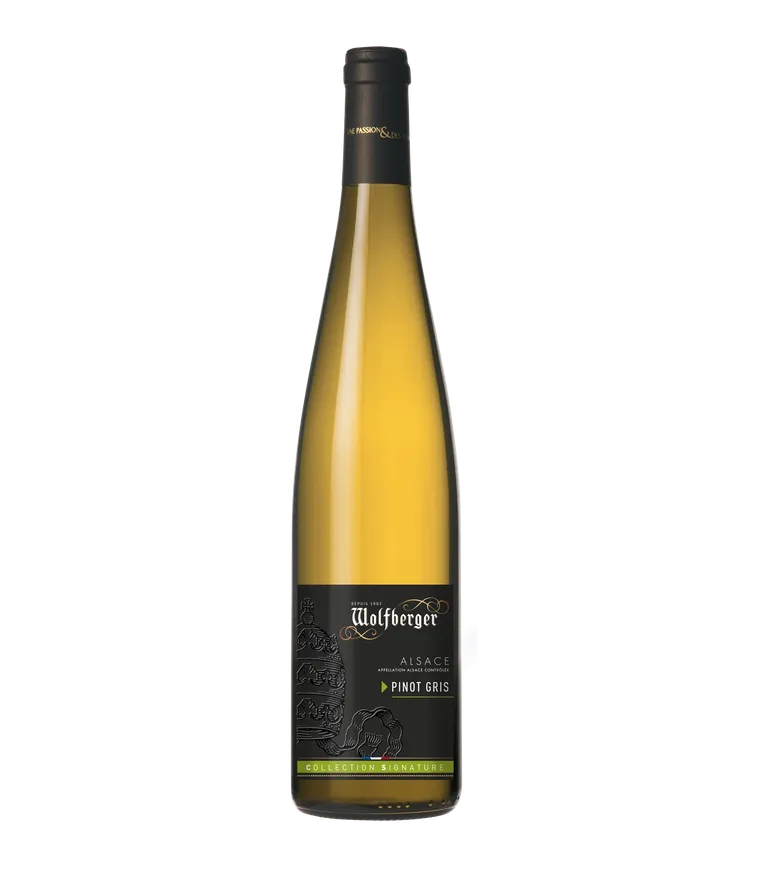 Wolfberger Pinot Gris Collection Signature bottle