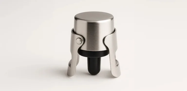 Use a sparkling wine stopper to clamp the bottle securely and maintain internal pressure, keeping the bubbles fresh for several days.